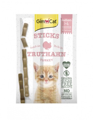 Ласощі GimCat Gimpet Kitten М'ясні палочки для кошенят, 3 шт