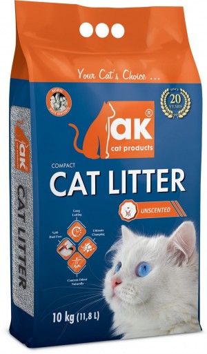 ���������� ������������  AKCAT COMPACT CAT LITTER 10 KG (11,8L)  (�����������)