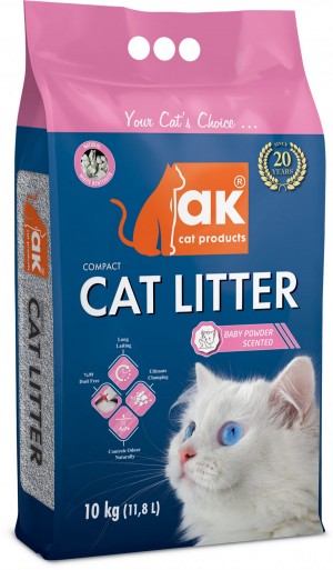 ���������� ������������  AKCAT COMPACT CAT LITTER 10 KG (11,8L) (������ ��������)