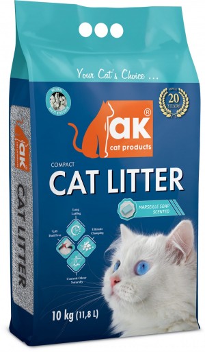 ���������� ������������  AKCAT COMPACT CAT LITTER 10 KG (11,8L) (����������� ����)