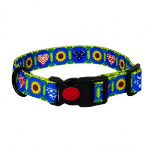 Нашийник капроновий Символіка 20мм/30-40cм/909, Lucky Pet