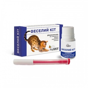 Фітокомплекс ProVET Веселий кіт для котів, для покращення функції сечовивідної системи, 20 мл