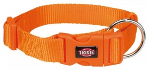 Нашийник Trixie Premium для собак, нейлон, XXS–XS: 15–25 см/10 мм, папайя