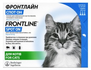 ����� �� ����� Boehringer Ingelheim Frontline Spot-ON ��� ���� 3 ������