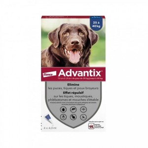    Bayer Elanco Advantix    25  40  1 
