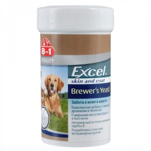 ³����� 8in1 Excel �Brewers Yeast� ��� ����� �� ����, ����� ����� � ��������, 140 �� (��� ���� �� �����)