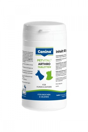 ³����� Canina Petvital Arthro-Tabl. ��� ����� �� ����, ��� ���������� �������, 60 � (60 ����)