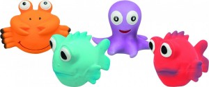 Іграшка Trixie Морські тварини латекс для собак 9–12 см