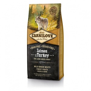 ����� ���� Carnilove Salmon & Turkey ��� �������� ����� ������� ����, ������ �� �������, 12 ��