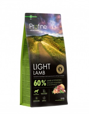 ���� ����� Profine Light Lamb and Potatoes ��� ����� � �������� �����, � ��������� �� ���������, 12 ��