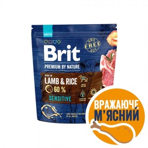   Brit Premium Dog Sensitive Lamb     ,  , 1 