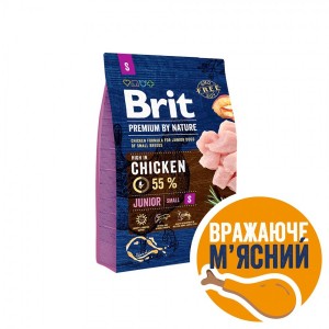 ����� ���� Brit Premium Dog Junior S ��� ������� ������ ����, � ������, 3 ��