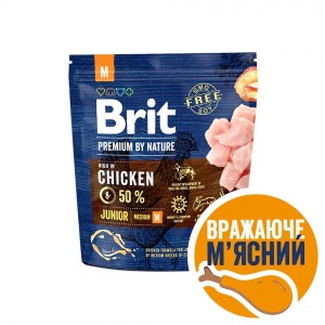 ����� ���� Brit Premium Dog Junior M ��� ������� �� ������ �������� ����, � ������, 1 ��