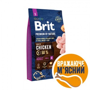   Brit Premium Dog Adult S     ,  , 8 