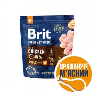   Brit Premium Dog Adult M     ,  , 1 