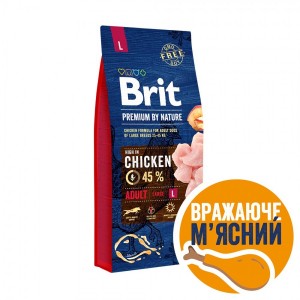   Brit Premium Dog Adult L     ,  , 15 