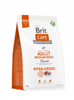����� ���� Brit Care Dog Hypoallergenic Adult Medium Breed ��� ����� �������� ����, ������������� � �����, 3 ��