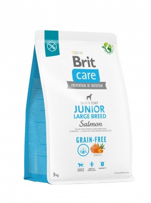 ����� ���� Brit Care Dog Grain-free Junior Large Breed ��� ������� ����� ������� ����, ����������� � �������, 3 ��