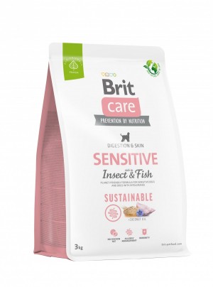 ����� ���� Brit Care Dog Sustainable Sensitive ��� ����� � �������� ����������, � ����� �� ��������, 3 ��