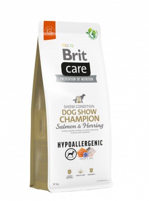 ����� ���� Brit Care Dog Hypoallergenic Dog Show Champion ��� ����������� �����, � ������� � ���������, 12 ��