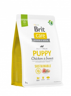 ����� ���� Brit Care Dog Sustainable Puppy ��� �������, � ������ �� ��������, 3 ��
