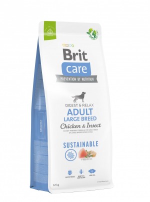 ����� ���� Brit Care Dog Sustainable Adult Large Breed ��� ����� ������� ����, � ������ �� ��������, 12 ��