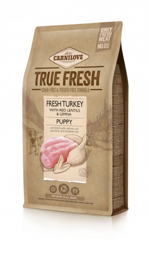���� ����� ��� ������� Carnilove True Fresh Turkey Puppy � ��������, 1,4 ��