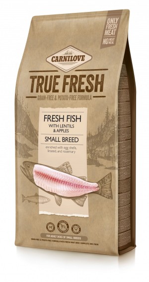 ���� ����� ��� ����� ����� ���� Carnilove True Fresh Fish Adult Small Breed � �����, 11,4 ��