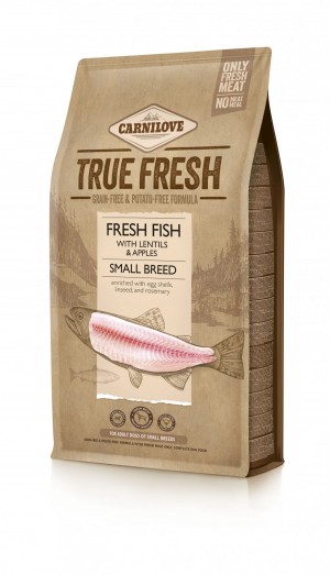 ���� ����� ��� ����� ����� ���� Carnilove True Fresh Fish Adult Small Breed � �����, 4 ��