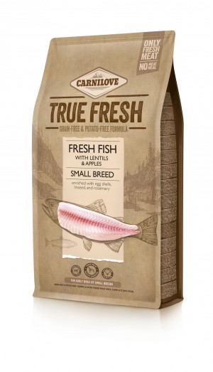 ���� ����� ��� ����� ����� ���� Carnilove True Fresh Fish Adult Small Breed � �����, 1,4 ��