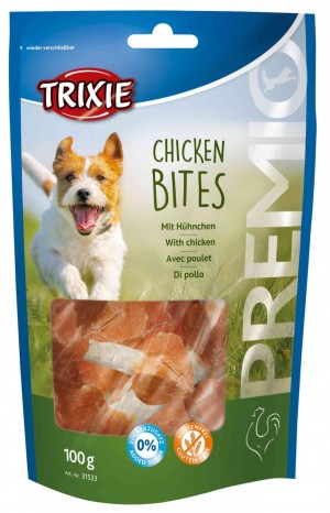 Ласощі Trixie Premio Chicken Bites для собак кісточки з куркою 100 г