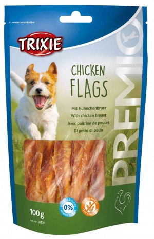  Trixie Premio Chicken Flags     100 