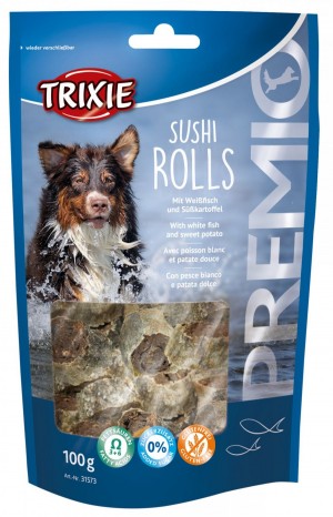 Ласощі Trixie Premio Sushi Rolls для собак з рибою 100 г