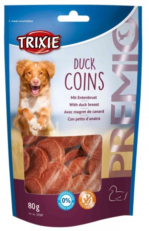 Ласощі Trixie Premio Duck Coins для собак монетки з качкою 80 г