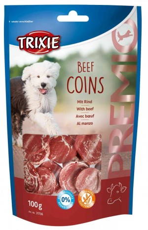  Trixie Premio Beef Coins     100 