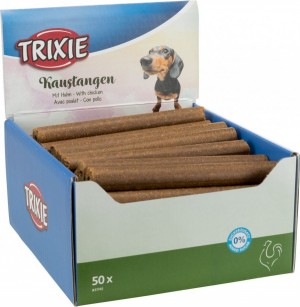 Ласощі Trixie для собак Палички жувальна з куркою 17 см 65г 50 шт