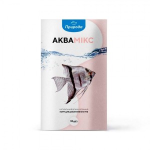 Корм Природа Аквамікс для декоративних риб, 10 г