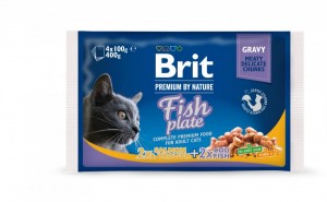 ���� ������� ����� Brit Premium Cat Pouch ������ ������ ��� ����, 4 �� � 100 �