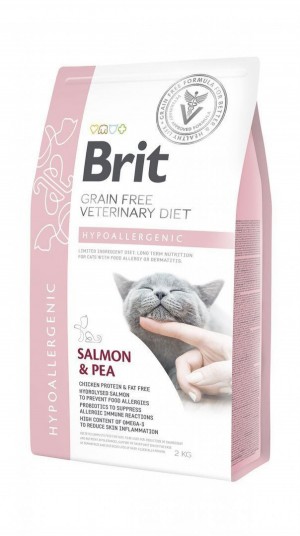   Brit GF VetDiet Cat Hypoallergenic  ,   㳺  ,    , 2 