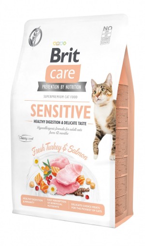   Brit Care Cat GF Sensitive HDigestion & Delicate Taste     ,   , 2 
