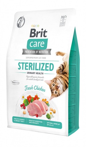 ����� ���� Brit Care Cat GF Sterilized Urinary Health ��� ������������� ����, � ������, 2 ��