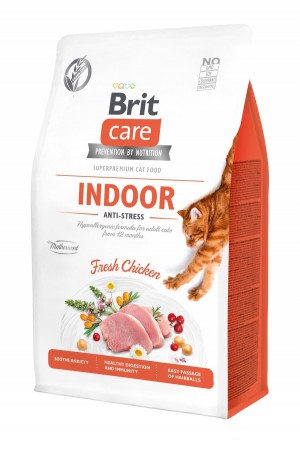   Brit Care Cat GF Indoor Anti-stress  ,     , , 400 