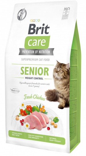 ����� ���� Brit Care Cat GF Senior Weight Control ��� ���� �������� ��� � �������� �����, �����, 7 ��