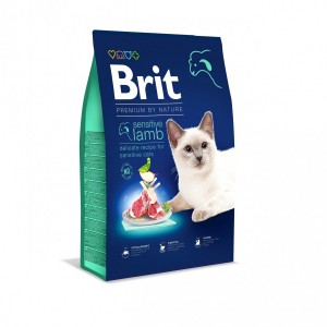 ����� ���� Brit Premium Cat by Nature Sensitive ��� ���� �� �������� ����������, � �����, 8 ��