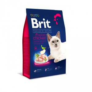 ����� ���� Brit Premium Cat by Nature Sterilised ��� ������������� ����, � ������, 8 ��