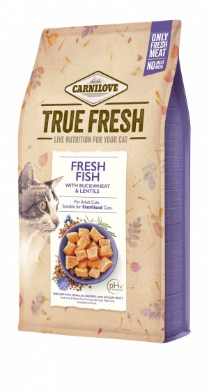 ����� ���� Carnilove True Fresh Cat ��� ��� �������� ����, � �����, 1,8 ��