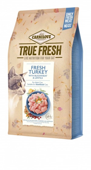 ����� ���� Carnilove True Fresh Cat ��� ��� �������� ����, � ��������, 340 �