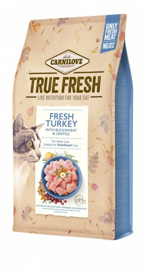 ����� ���� Carnilove True Fresh Cat ��� ��� �������� ����, � ��������, 1,8 ��