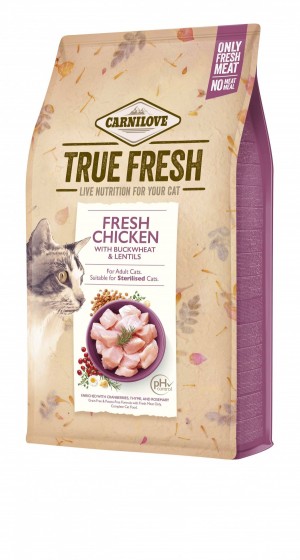 ����� ���� Carnilove True Fresh Cat ��� ��� �������� ����, � ������, 340 �