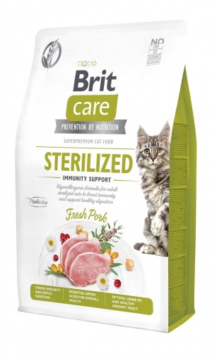   Brit Care Cat by Nutrition Sterilized Immunity Support   ,  , 2 